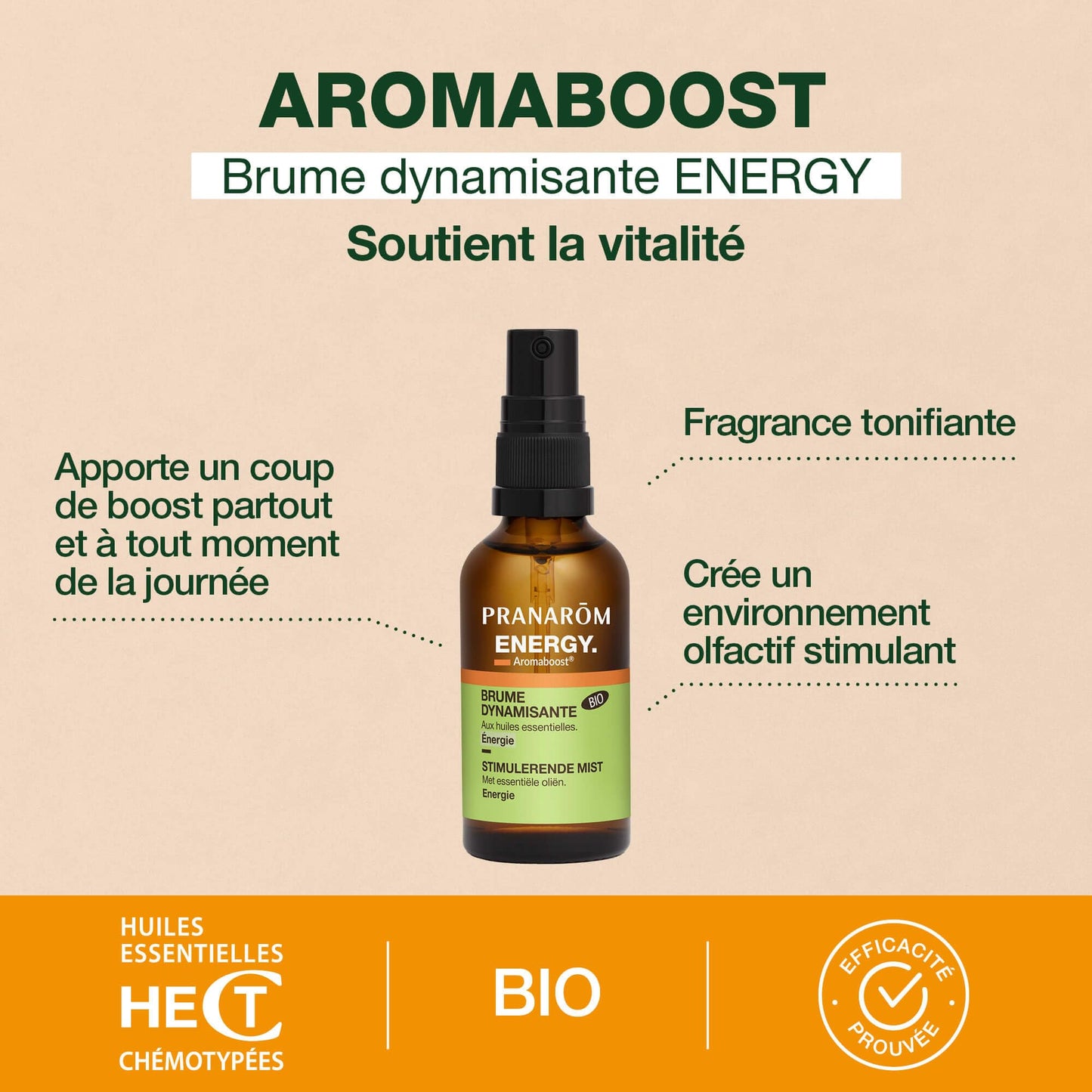 Pranarôm - Aromaboost Sleep - Sleep Supplement - Fast Sleep, Quality Sleep - Valerian - Vitamins B3 B6 D3 - Noble Chamomile Essential Oil - 60 Capsules