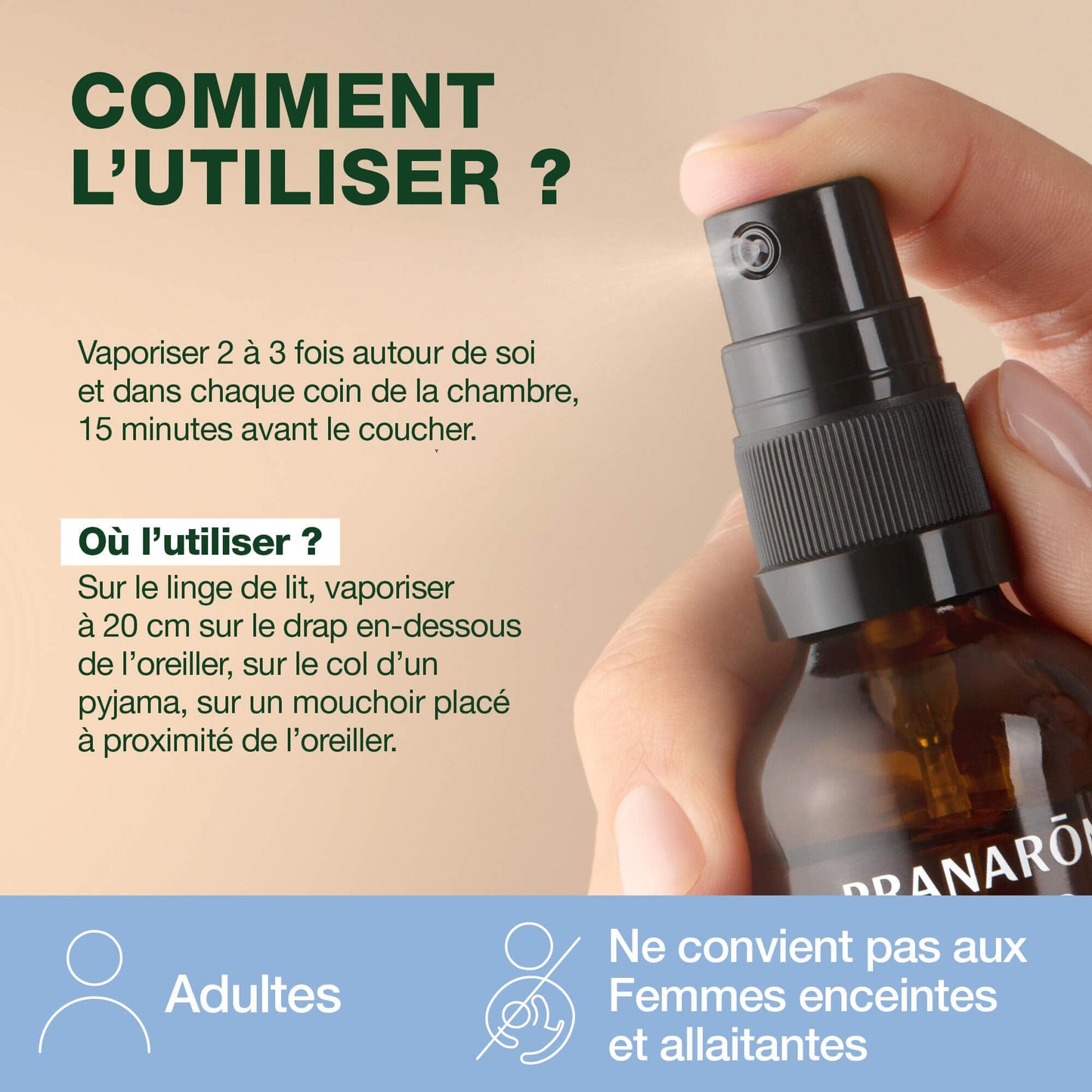Pranarôm - Aromaboost Sleep - Sleep Supplement - Fast Sleep, Quality Sleep - Valerian - Vitamins B3 B6 D3 - Noble Chamomile Essential Oil - 60 Capsules