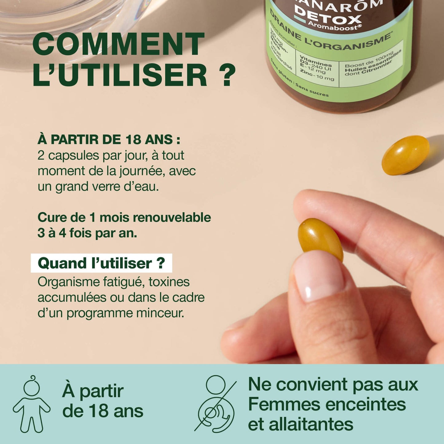 Pranarôm - Aromaboost Sleep - Sleep Supplement - Fast Sleep, Quality Sleep - Valerian - Vitamins B3 B6 D3 - Noble Chamomile Essential Oil - 60 Capsules